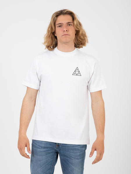 Huf Set Triple Triangle T-Shirt white