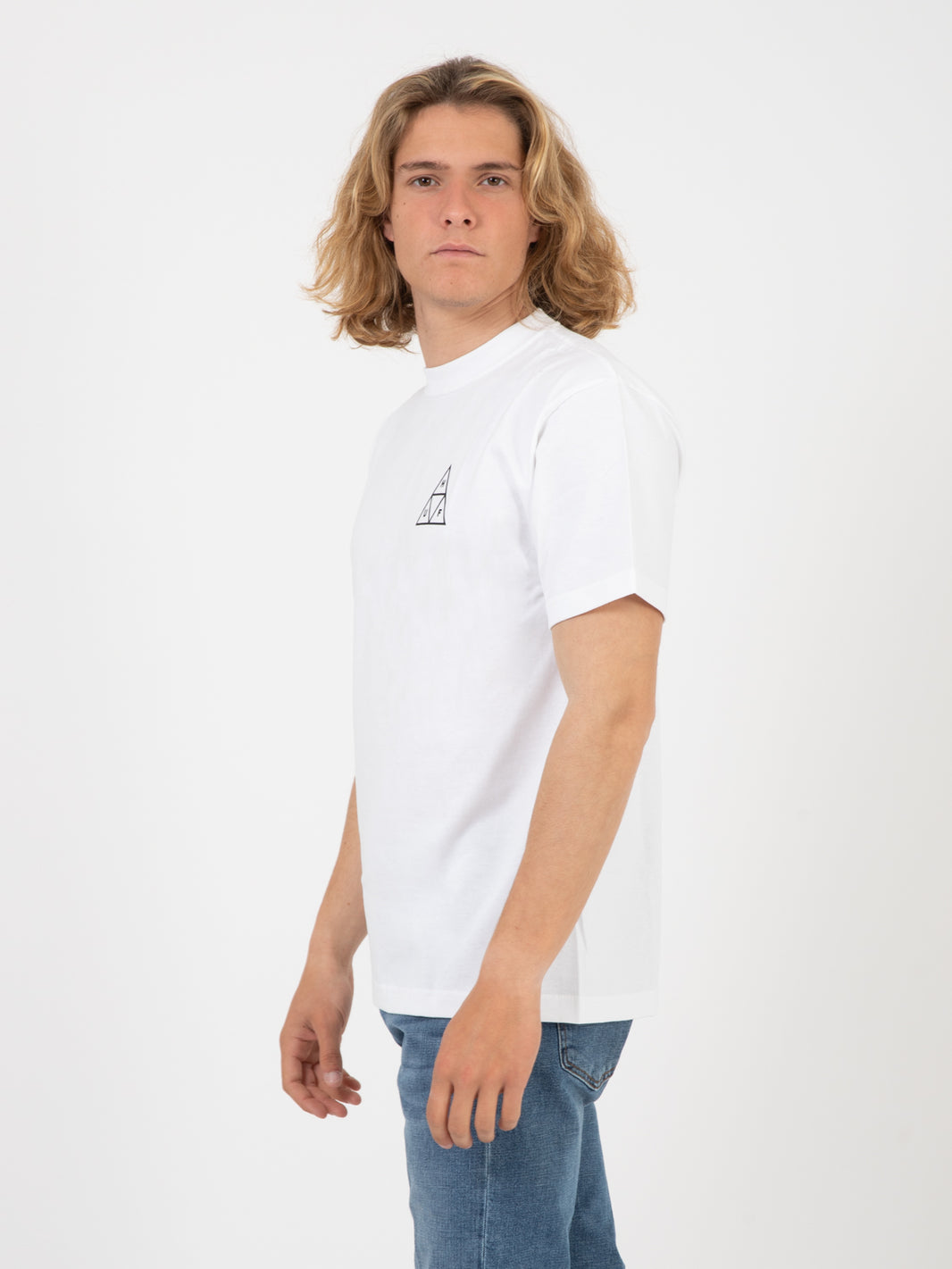 Huf Set Triple Triangle T-Shirt white