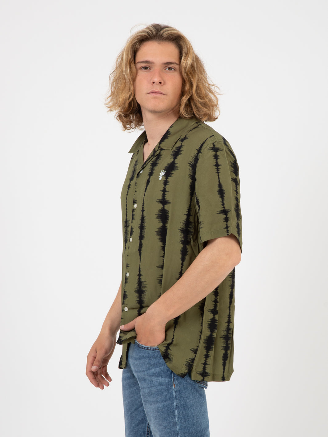 Shirt Seismogram S/S Resort olive