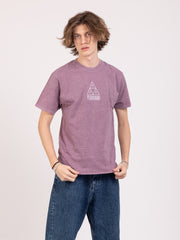 HUF - T-shirt Huf X Pleasures dyed purple