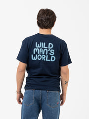 HUF - T-shirt Wild World navy
