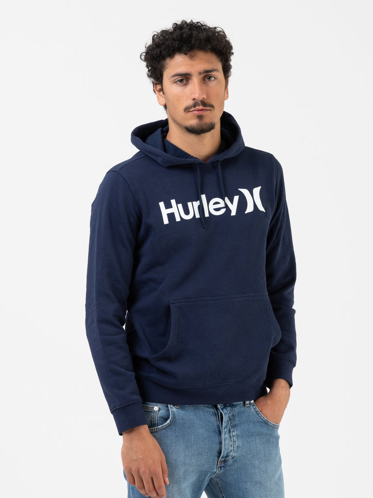 HURLEY - Felpa hoodie OAO Solid Summer obsidian