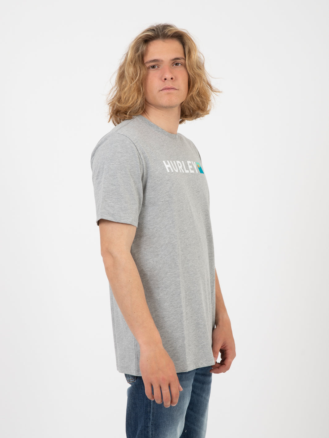 T-shirt Evd wave box dark grey heather
