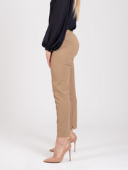 ICONA - Pantaloni eleganti cammello
