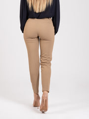 ICONA - Pantaloni eleganti cammello