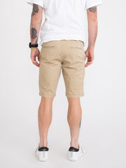 IMPURE - Bermuda chino comfort twill desert
