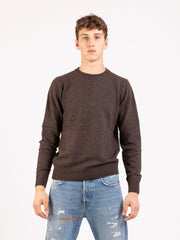 IMPURE - Maglione girocollo marrone