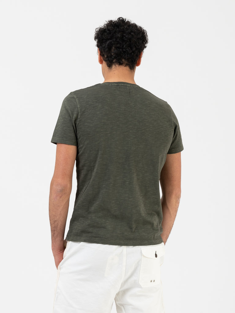 IMPURE - T-shirt Pkt Jersey Slub military green