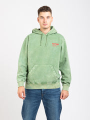 IUTER - Felpa Disaster hoodie verde