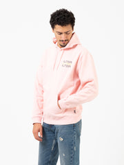 IUTER - Felpa hoodie Spine Skulls pink