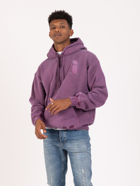Felpa Monogram hoodie purple