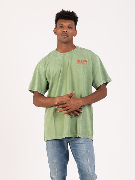 T-shirt Disaster green