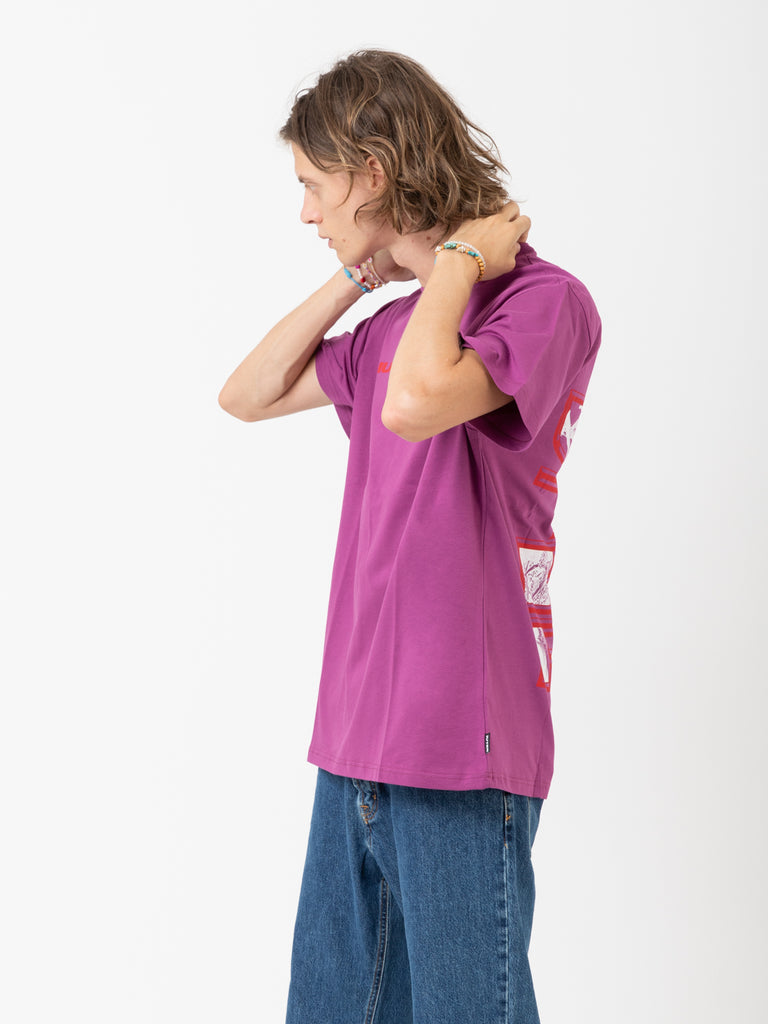 IUTER - T-shirt Frame purple