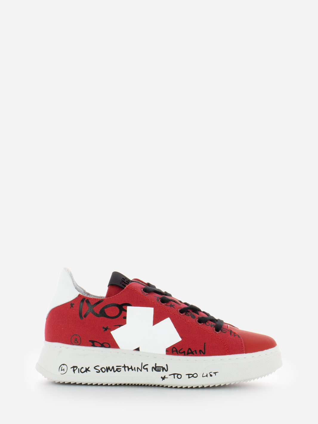 Sneakers Antares-Sirio rosso / bianco