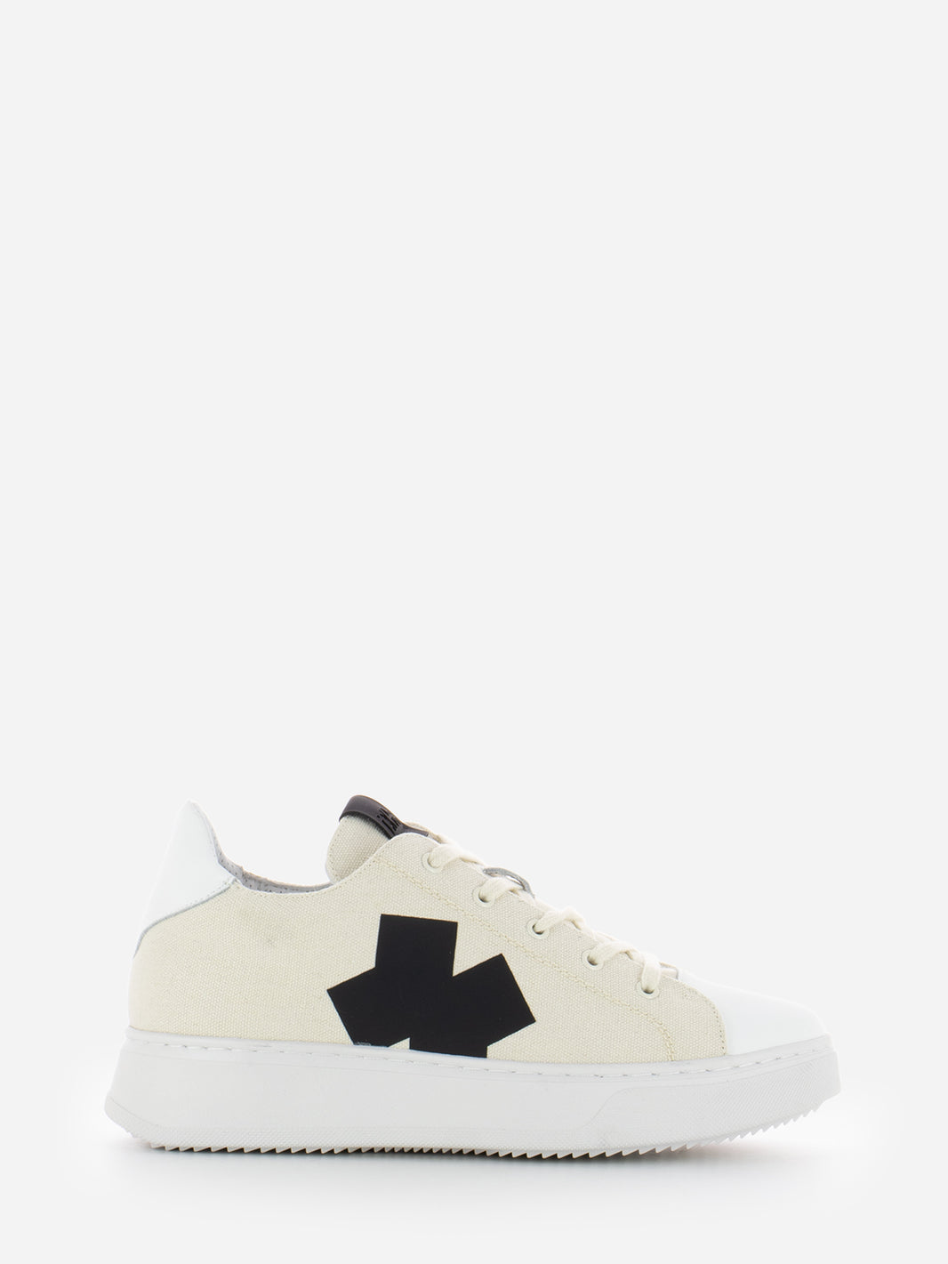 Sneakers Antares-Sirio sabbia / bianco