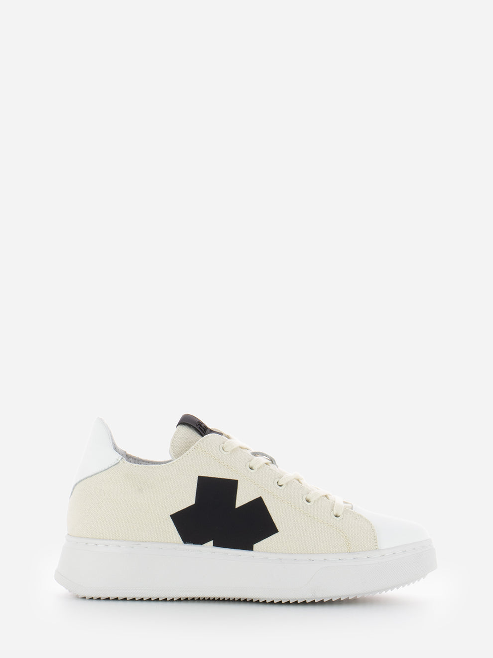 Sneakers Antares-Sirio sabbia / bianco