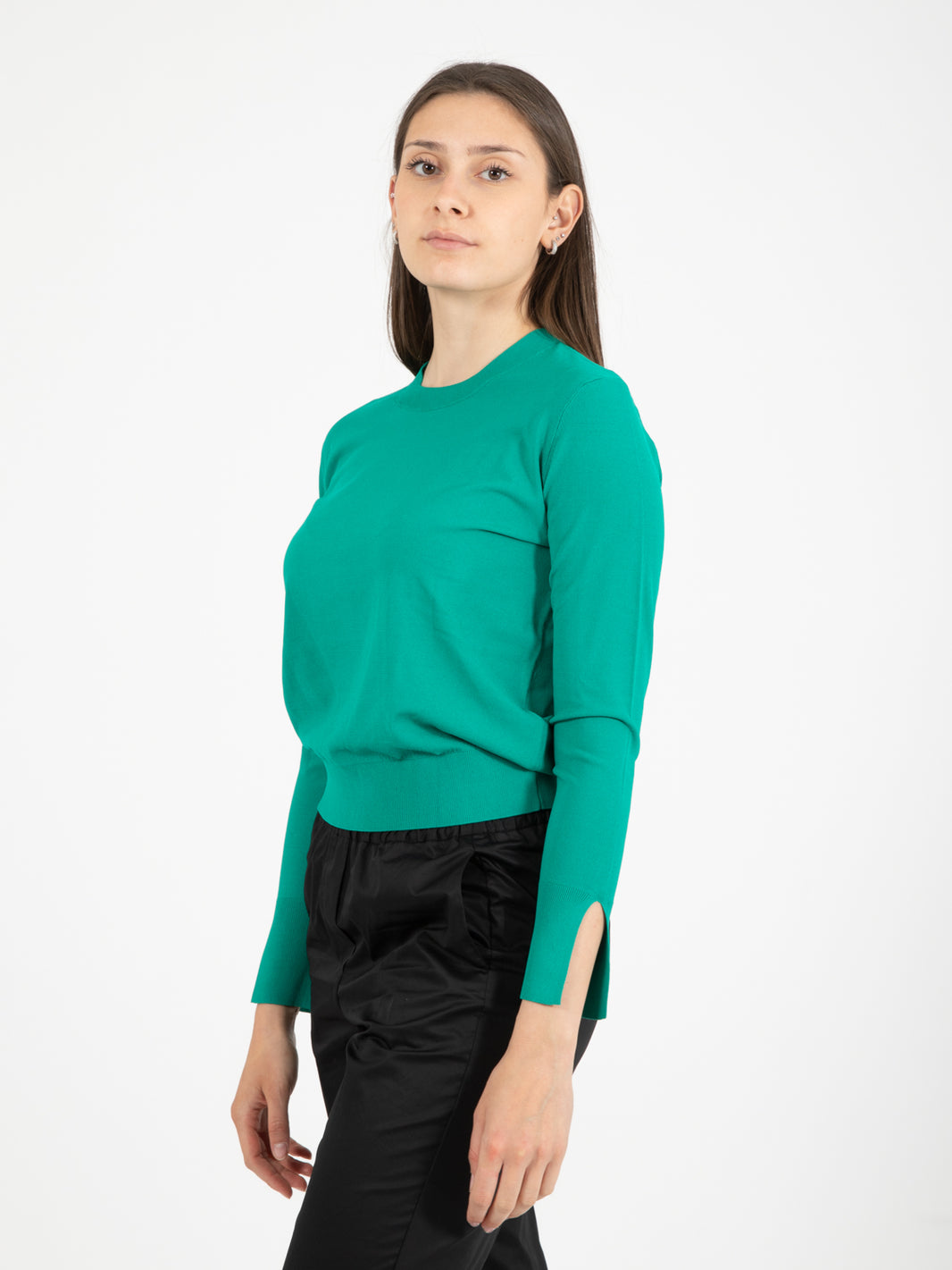Maglia Scollo U giada