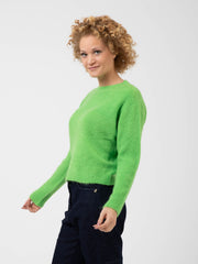 KAOS - Maglioncino girocollo in lana verde