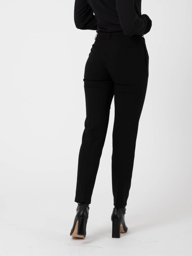 KAOS - Pantaloni slim eleganti neri