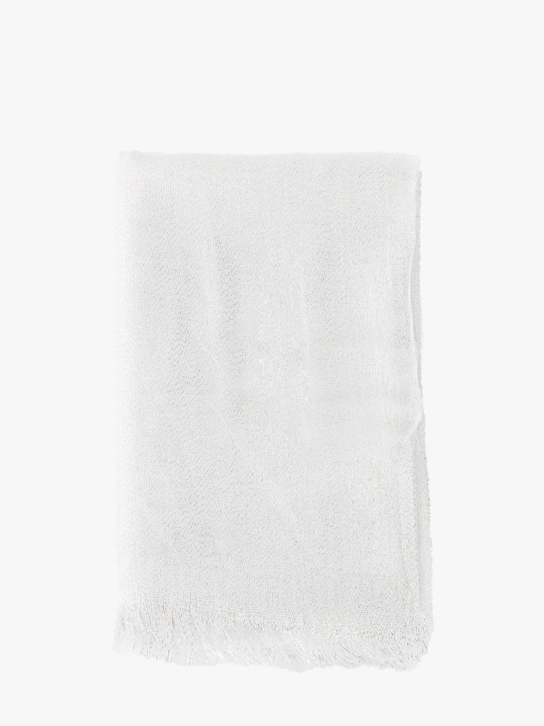 Pashmina glitterata argento