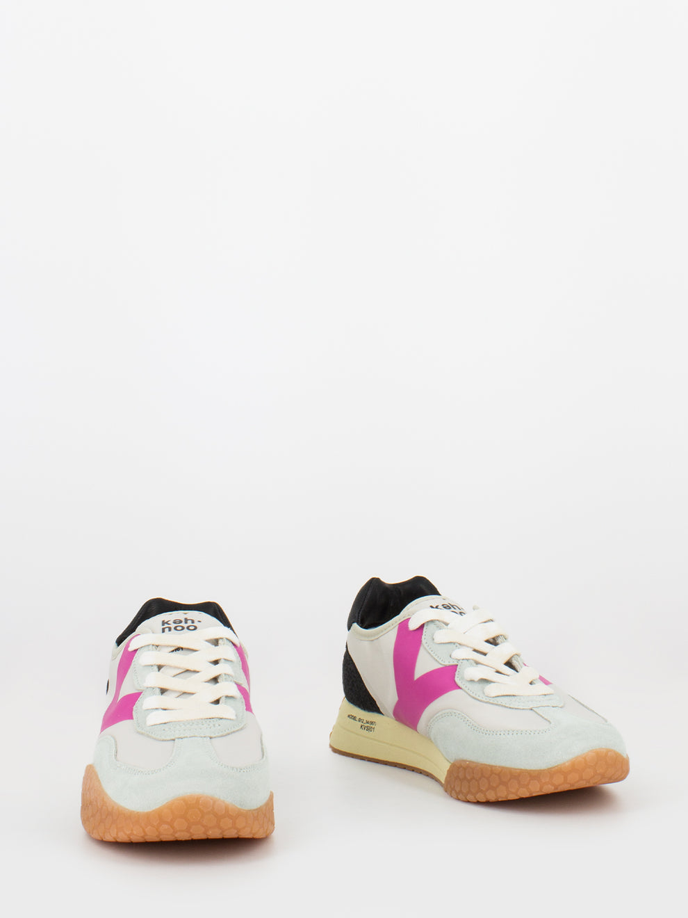52 KW 9312 grey / fuchsia
