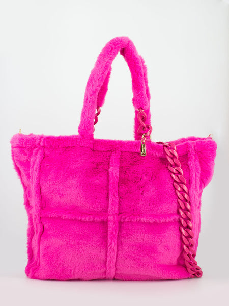 Maxi shopper Alba fuxia