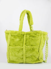 LA MILANESA - Maxi shopper Alba verde