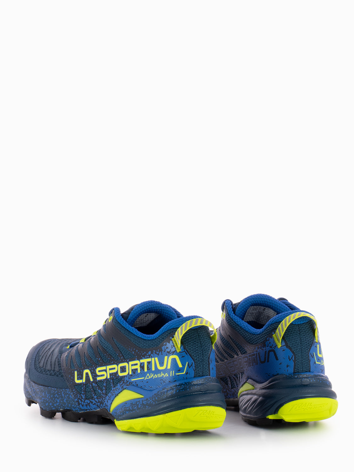 Akasha II storm blue / lime punch