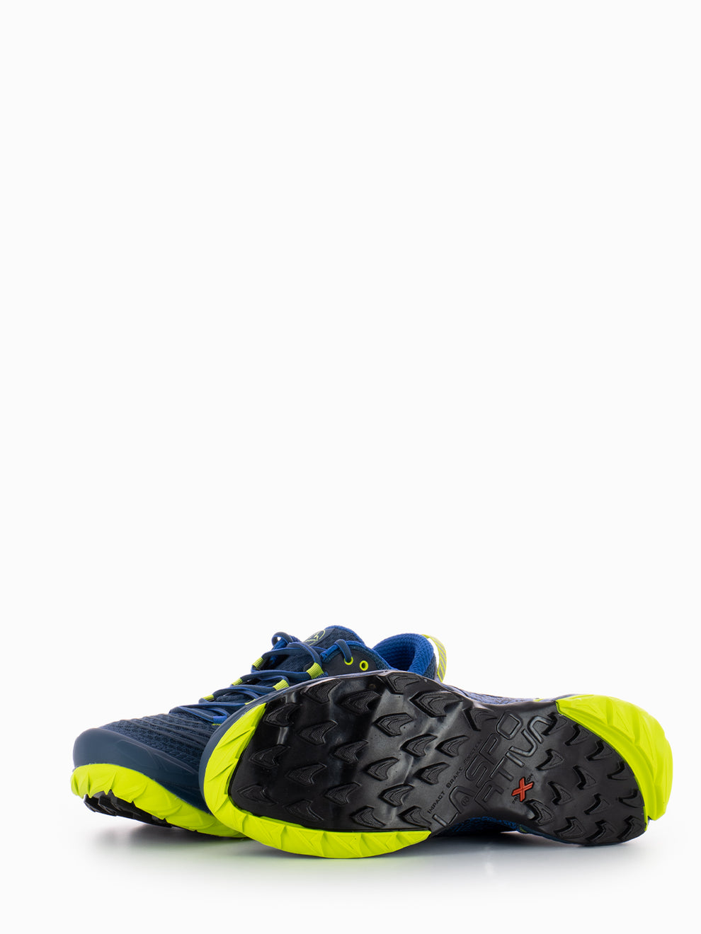 Akasha II storm blue / lime punch