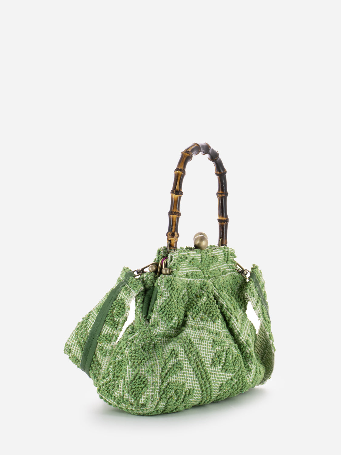 Borsa Paffuta Media Olbia verde