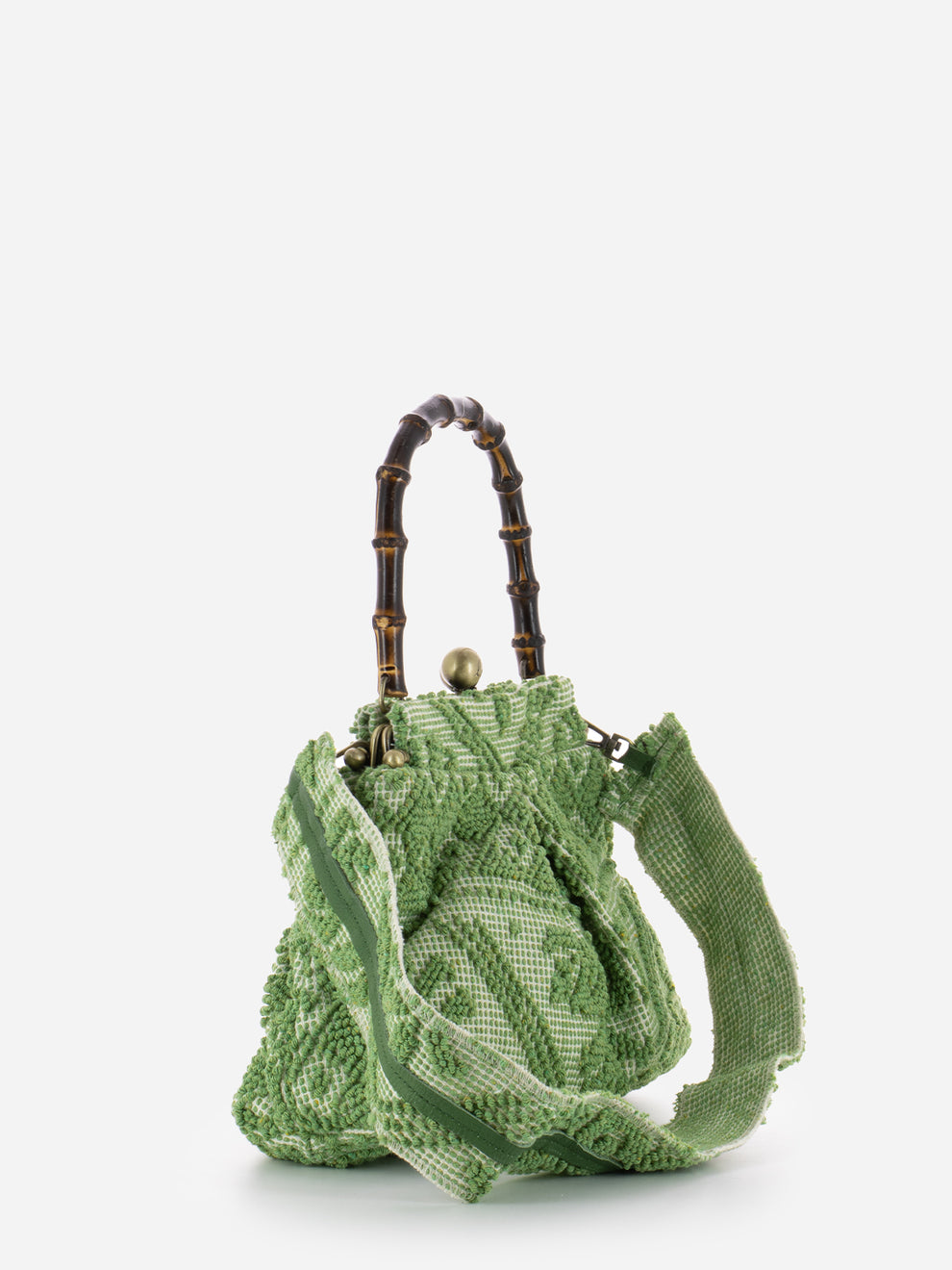 Borsa Paffuta Media Olbia verde