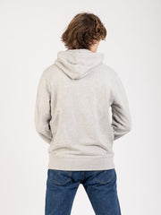 LEVI'S® - Felpa hoodie grigia con mini logo