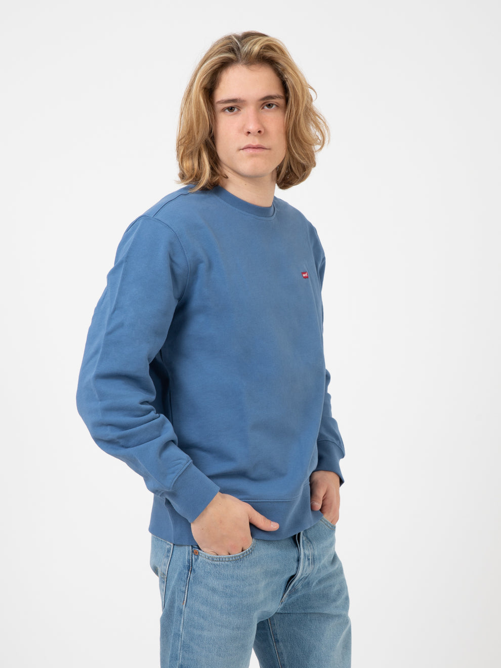 New Original crew moonlight blue sweatshirt