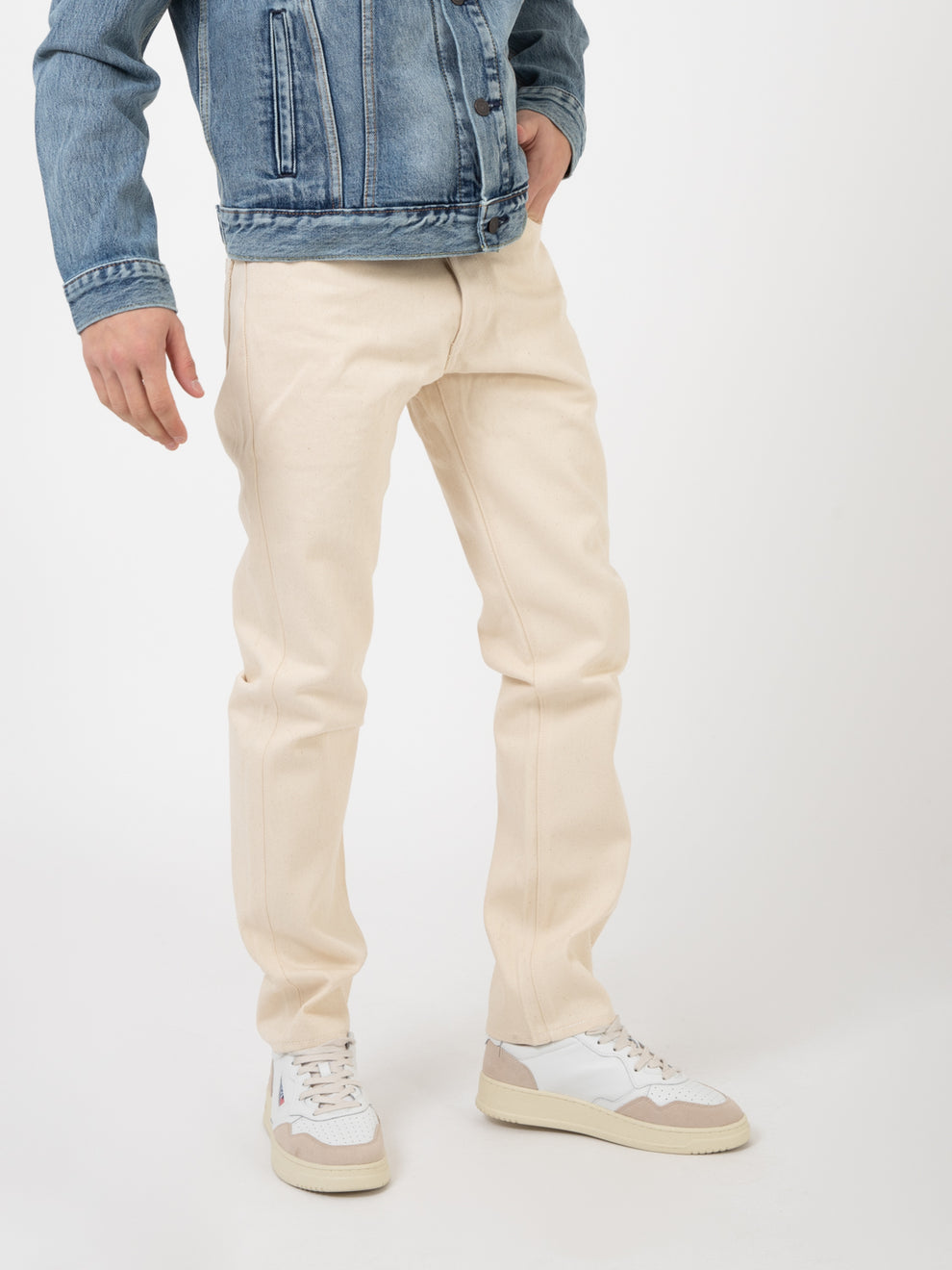 Jeans 1980s 501® White Rigid - Bianco