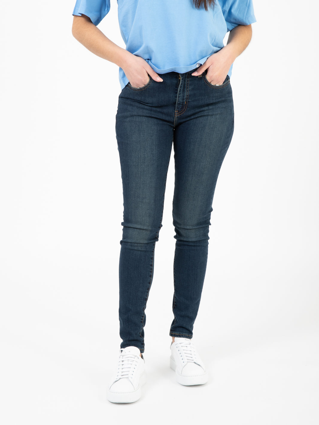 721™ High-Rise Skinny blue swell