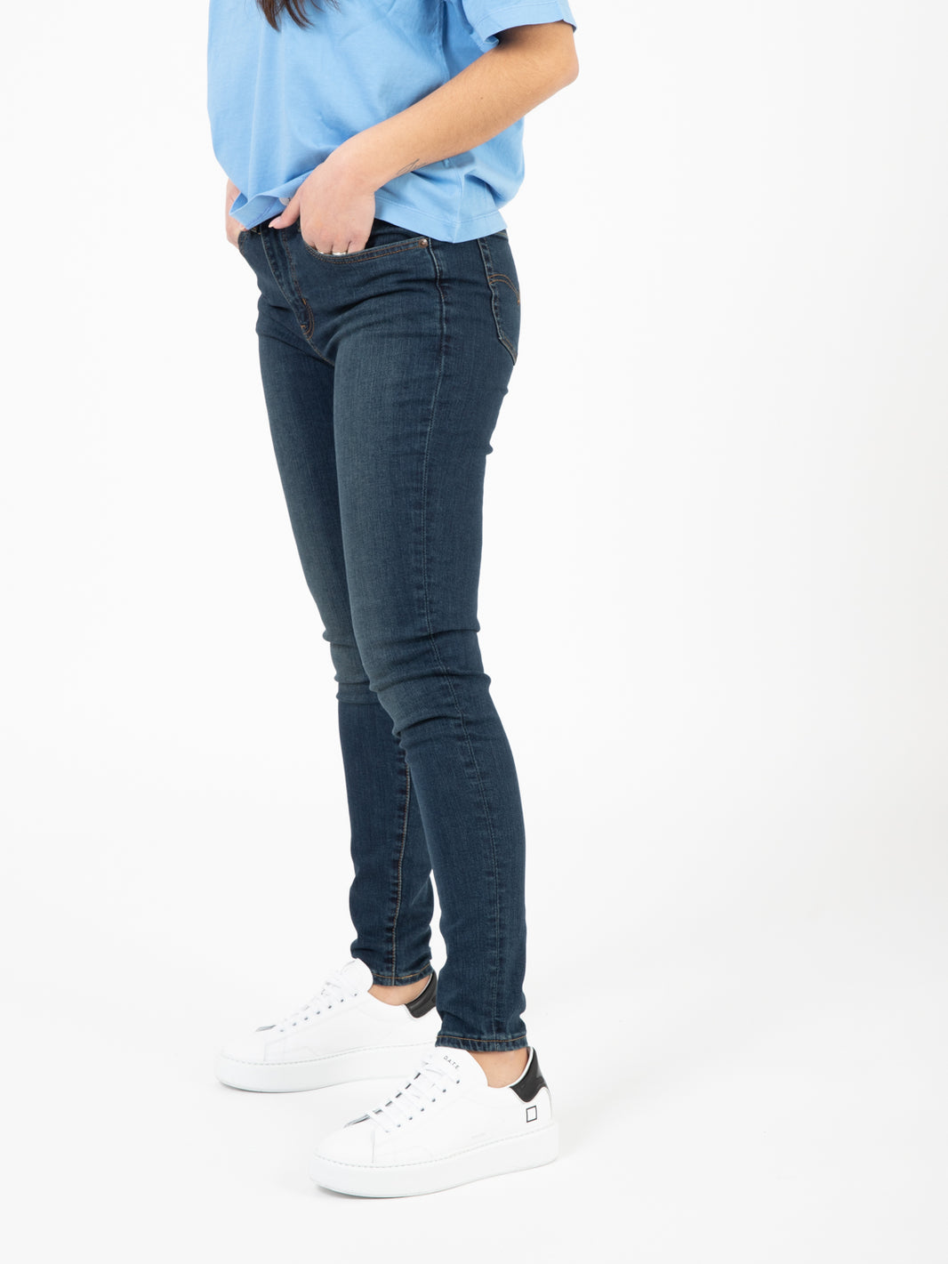 721™ High-Rise Skinny blue swell