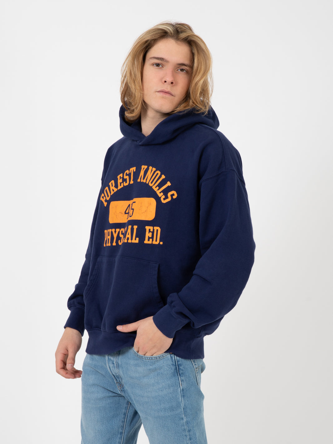 Felpa Gold Tab™ Hoodie Medieval Blue