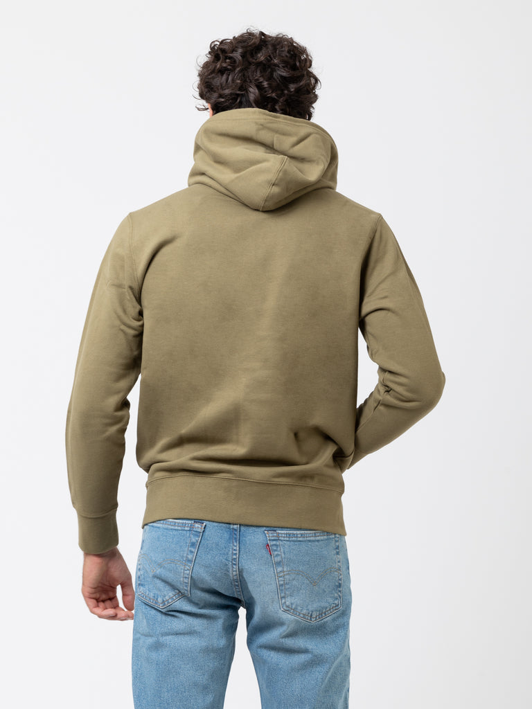 LEVI'S® - Felpa hoodie New Original con zip Martini Olive - Verde