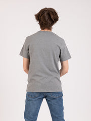 LEVI'S® - T-shirt grigia mini logo patch