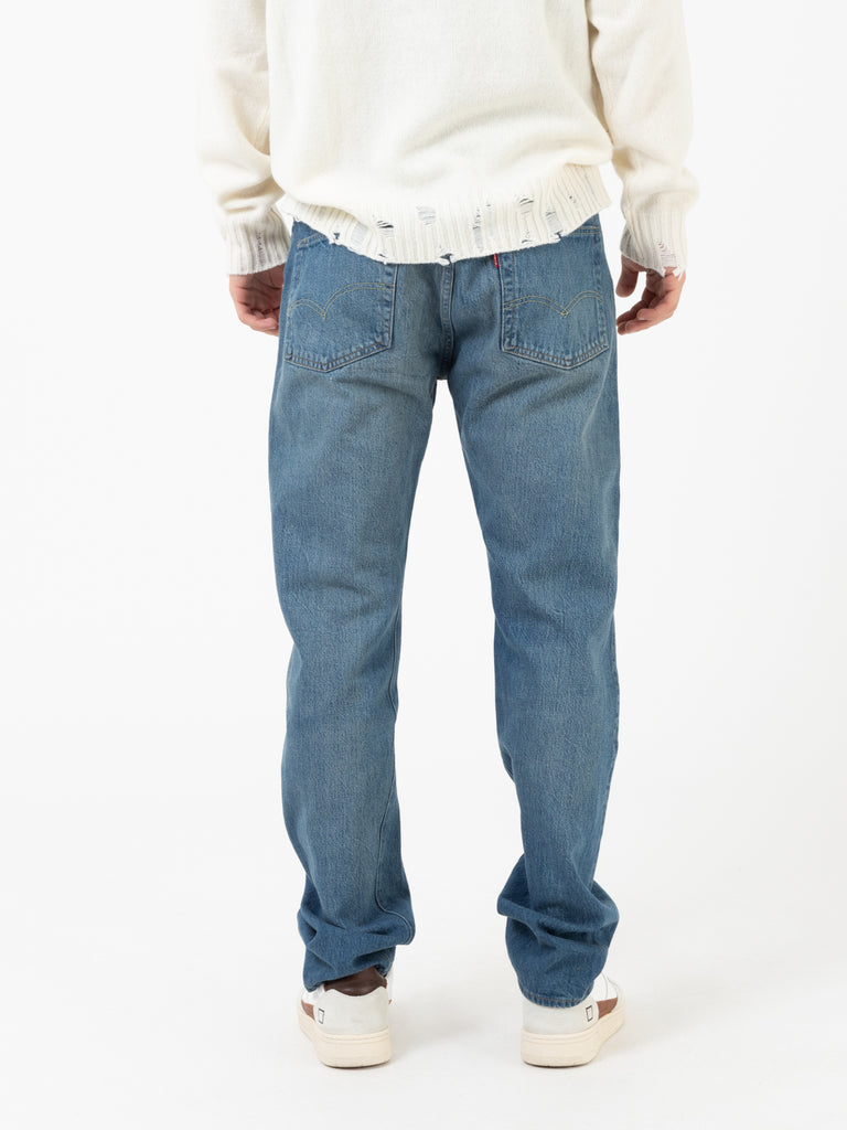 LEVI'S® VINTAGE CLOTHING - Jeans 501® 1954 Dizzy Legs Blue Worn In - Blu