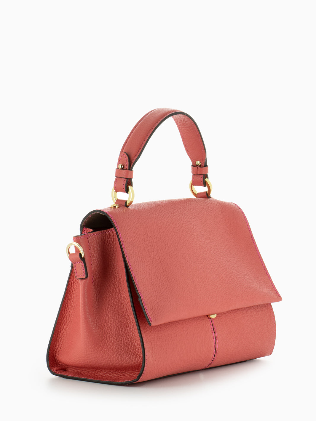 Borsa in pelle Muriel peach