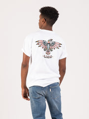 LOSER MACHINE - T-shirt condor totem white