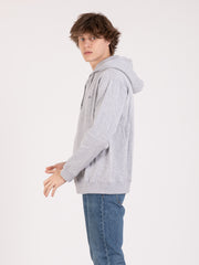 MAISON LABICHE - Felpa con cappuccio Coach heather grey