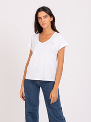 MAISON LABICHE - T-shirt bianca Amore
