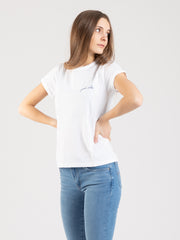 MAISON LABICHE - T-shirt Good Vibe bianca