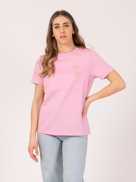 T-shirt Tout Est Bien memphis pink