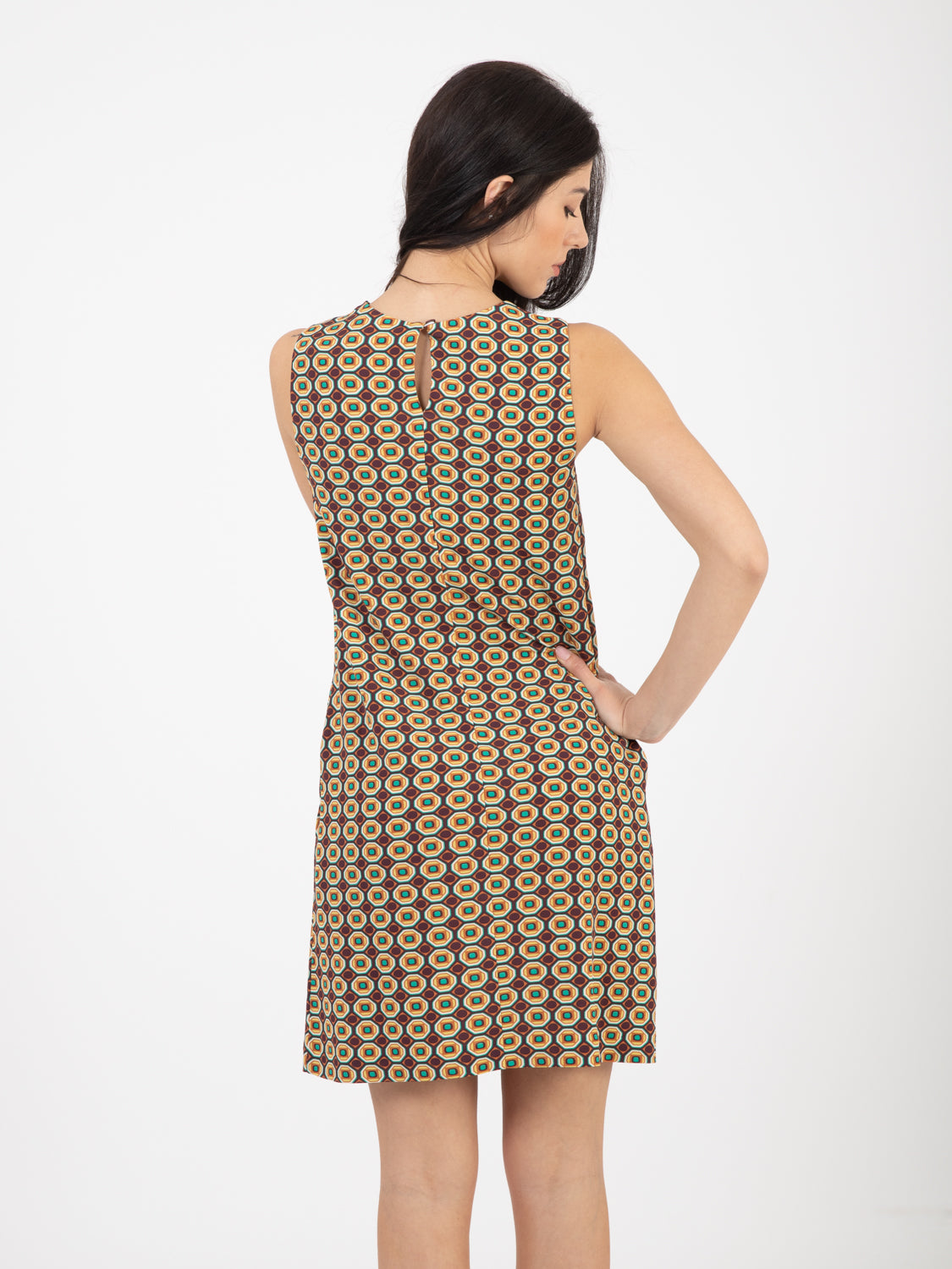 Labyrintum Dress Leather / Emerald
