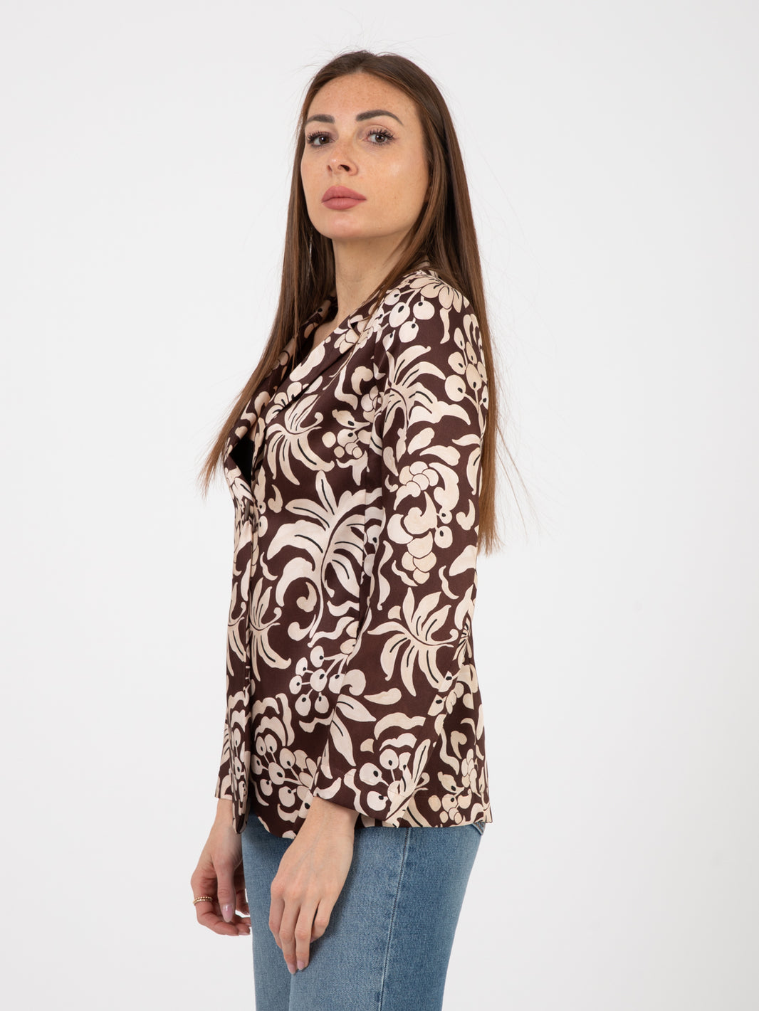 Blazer Aestas Stupore marrone / beige