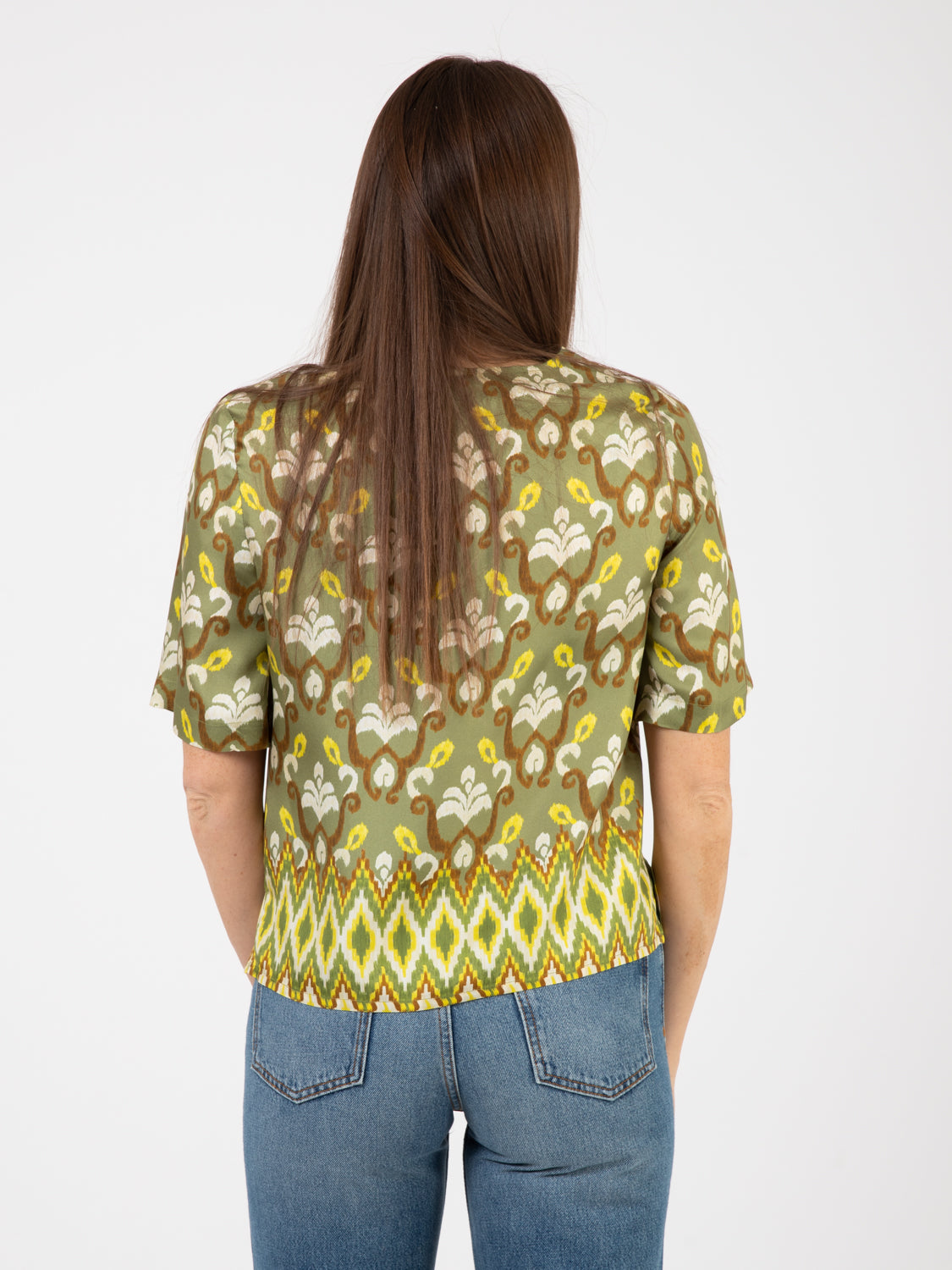 Green / Lime Collection Print Shirt