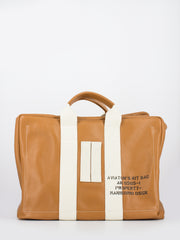 MANIKOMIO - Aviator's Kit Bag Icon tobacco
